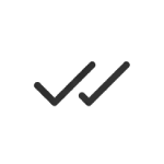 Dit is een checkteken