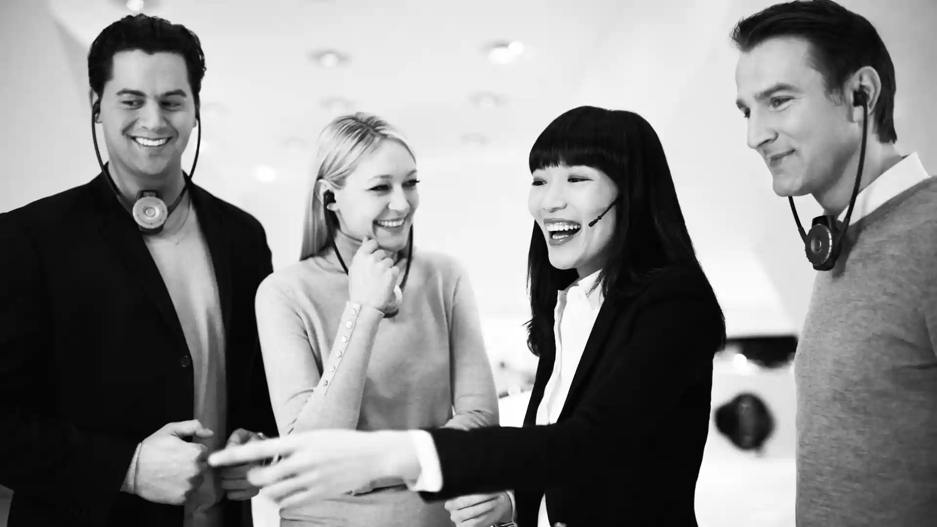 Sennheiser Tourguide 2020D rondleidingsysteem in actie