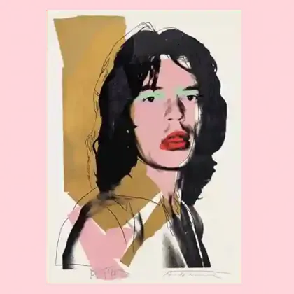 Unmute Art: het portret van Mick Jagger van Andy Warhol vertelt in gebarentaal