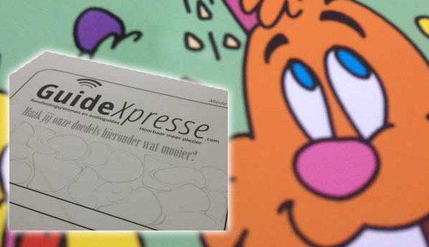 GuideXpresse in kinderpuzzel en kleurboek